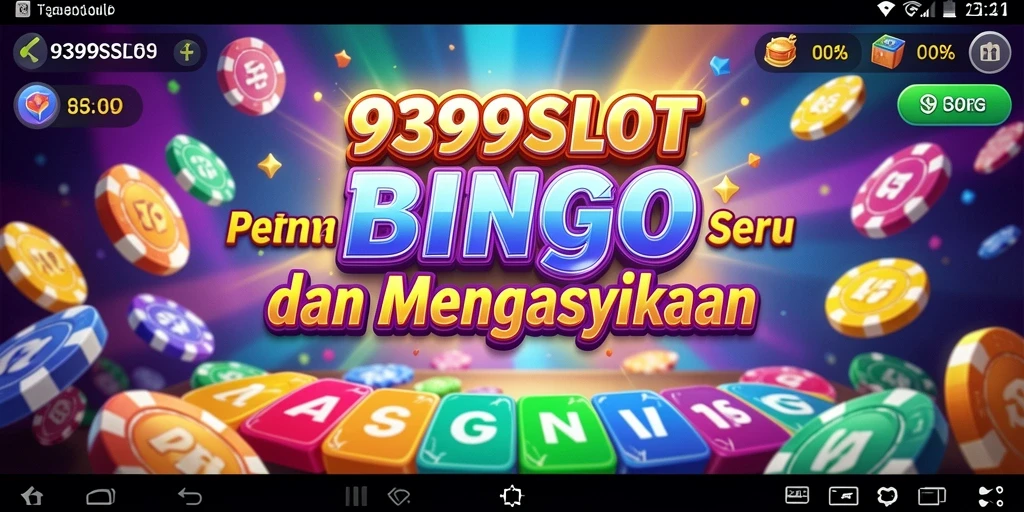 Tampilan menarik dari gameplay Bingo di 9399SLOT.