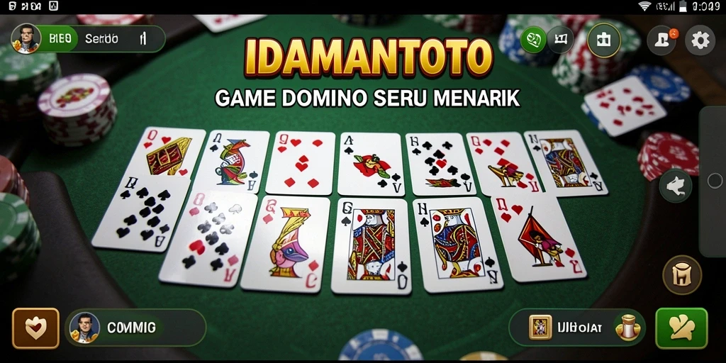 Tampilan menarik dari gameplay IDAMANTOTO yang penuh strategi.
