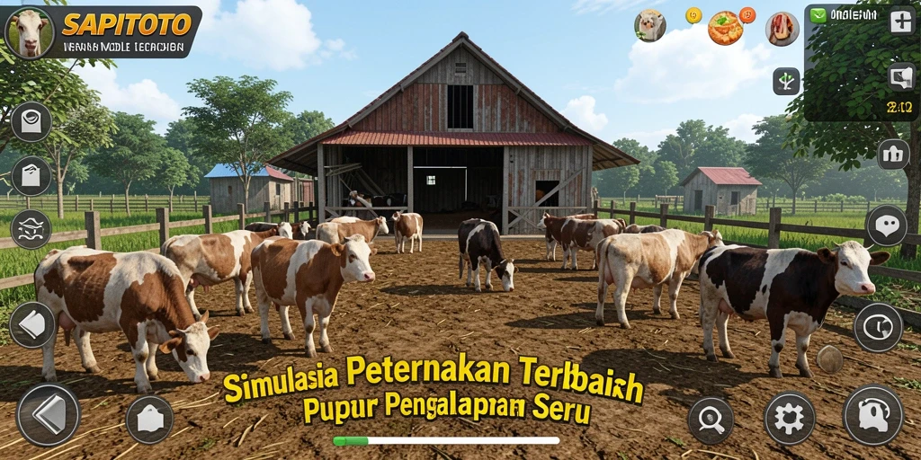 Gameplay seru SAPITOTO dengan grafis yang menawan.