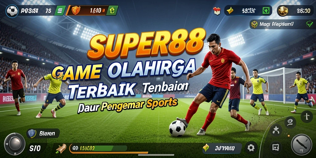 Gameplay menarik dari SUPER88 dengan grafik olahraga yang menakjubkan.